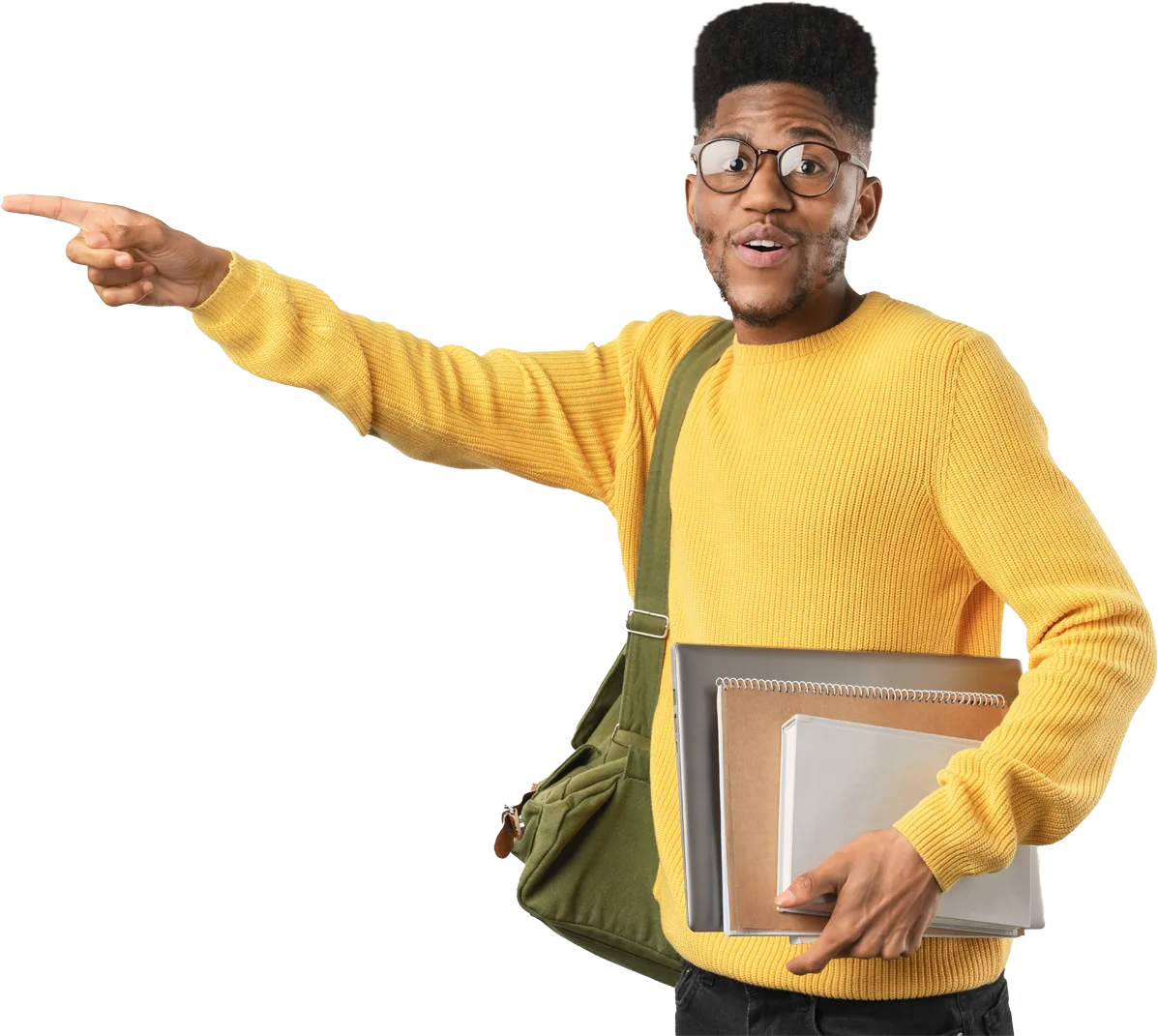 Profissional apresentando resultados da FAC